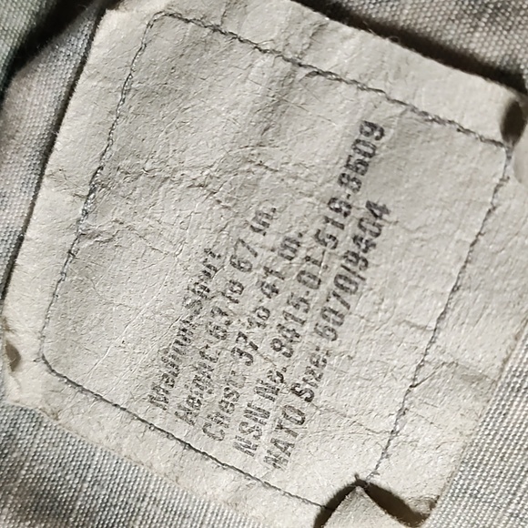 Authentic Army combat  Jacket - Picture 6 of 7